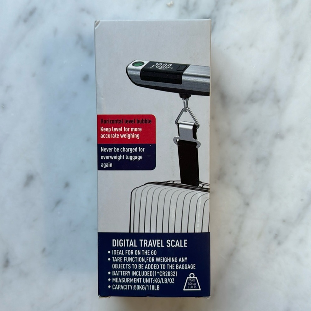 NIB digital travel scale